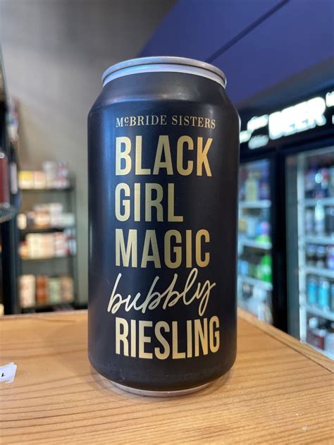 Black girl magic bubbly riesling
